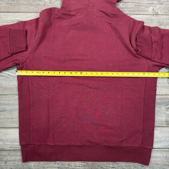 Polo Ralph Lauren Men's Fleece Vintage Rowing P Logo Maroon Hoodie Size XL NEW - Picture 7 of 10